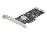 StarTech.com SATA PCIe Controller 8 Port - 6 Gbit/s PCI Express SATA Adapter - SATA PCIe Schnittstellenkarte - PCI-e x4 Gen 2 zu SATA III - SATA HDD/SSD (8P6G-PCIE-SATA-CARD)