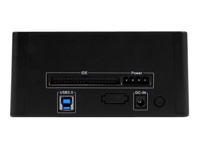 StarTech.com USB 3.0 Universal Festplatten Dockingstation - SATA III und IDE 2,5 & 3,5 HDD und SSD Docking Station mit UASP - Speicher-Controller - 2.5", 3.5" (6.4 cm, 8.9 cm)