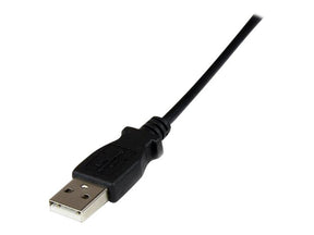 StarTech.com USB 2.0 auf Hohlstecker Typ N Kabel - USB A DC 5V 5,5mm Stecker Stromkabel Stecker 1m - Stromkabel - USB (nur Strom)