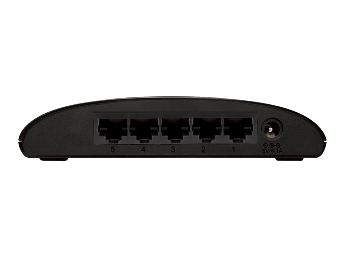 D-Link DES 1005D - Switch - unmanaged - 5 x 10/100