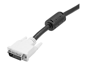 StarTech.com DVI-D Dual Link Kabel 5m (Stecker/Stecker) - DVI 24+1 Pin Monitorkabel Dual Link - DVI Anschlusskabel mit Ferritkernen - DVI-Kabel - Dual Link - DVI-D (M)