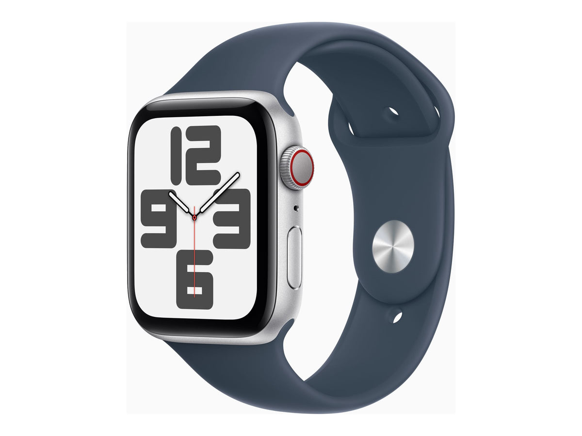 Apple Watch SE (GPS + Cellular) - 44 mm - Aluminium, Silber