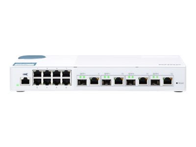 QNAP QSW-M408-4C - Switch - managed - 8 x 10/100/1000 + 4 x C 10 G-Bit SFP+