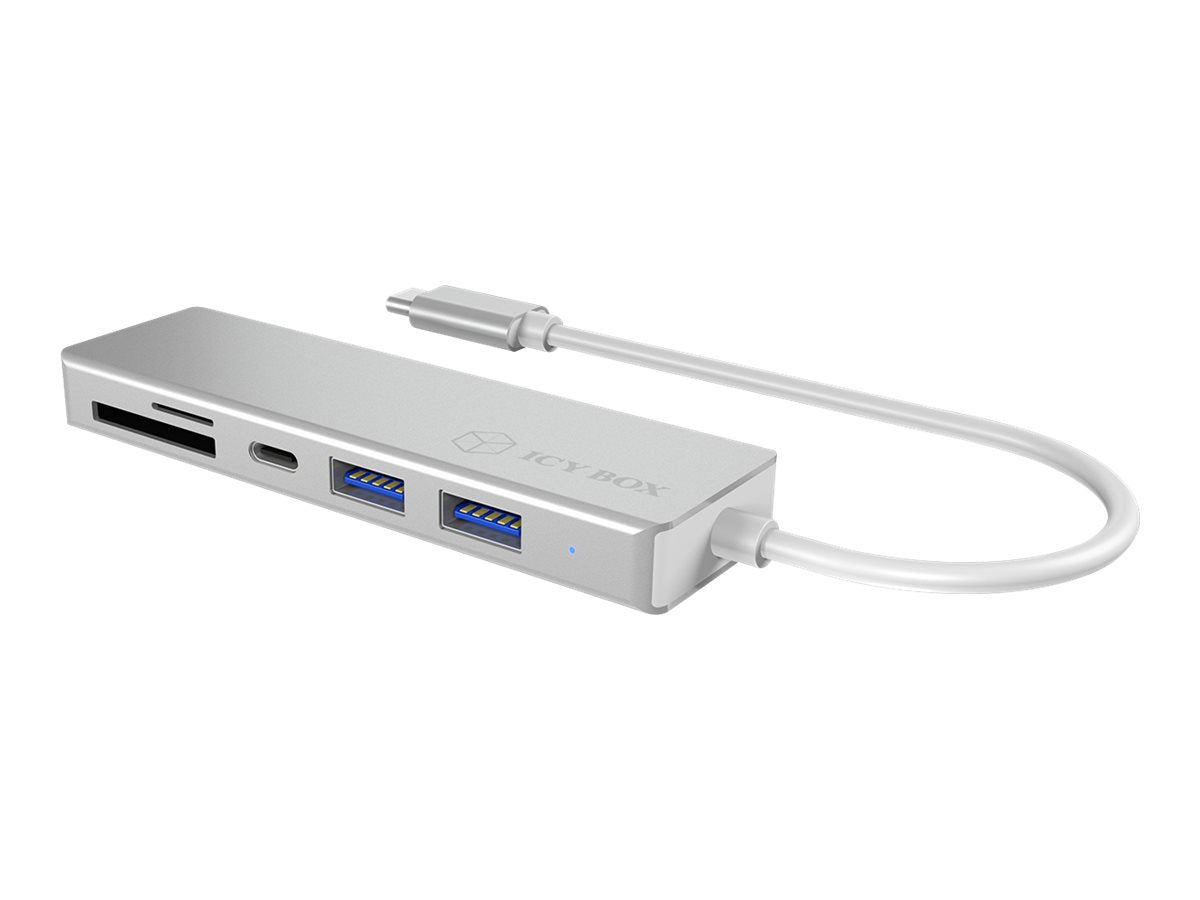 ICY BOX IB-HUB1413-CR - Dockingstation - USB-C