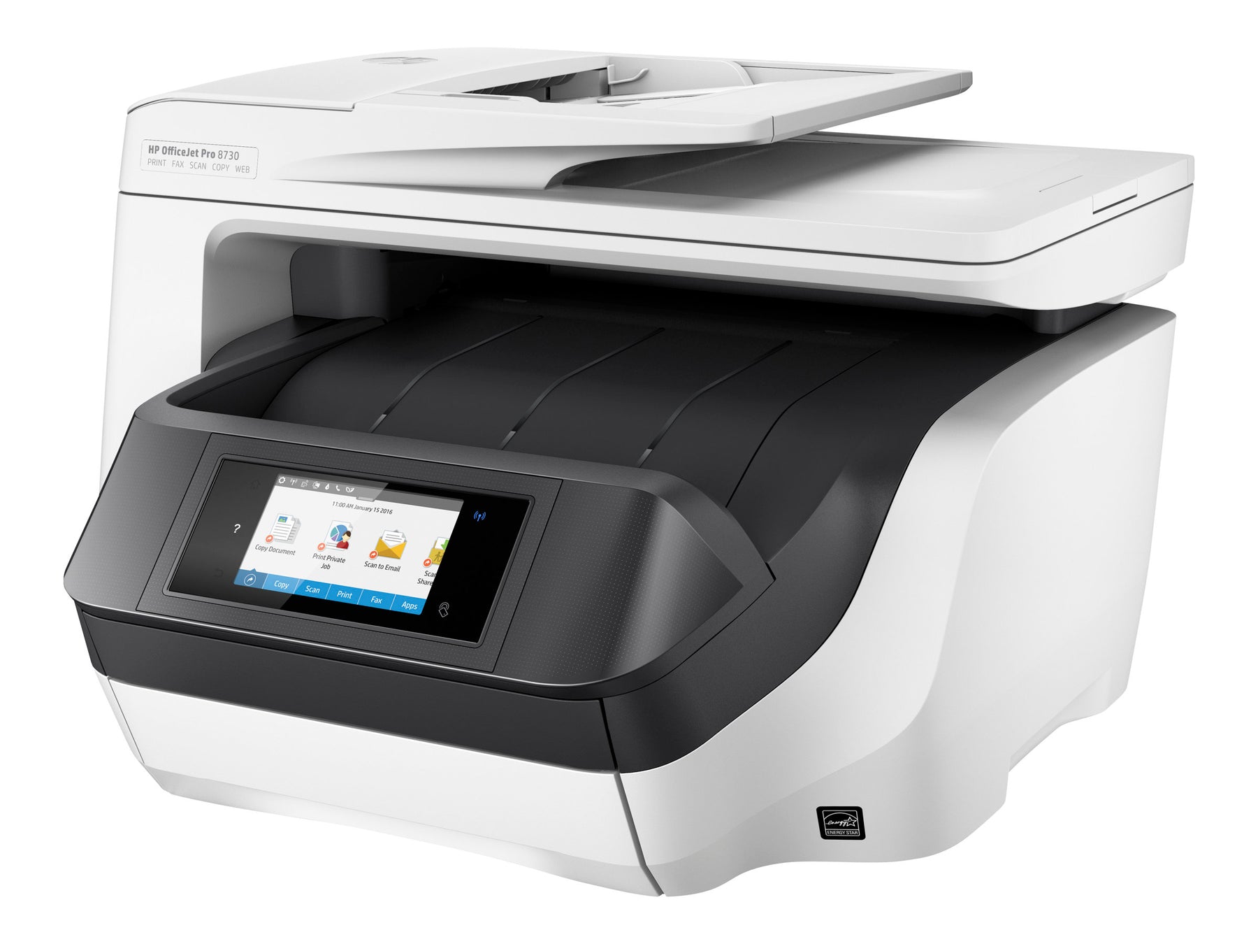 HP Officejet Pro 8730 All-in-One - Multifunktionsdrucker - Farbe - Tintenstrahl - Legal (216 x 356 mm)