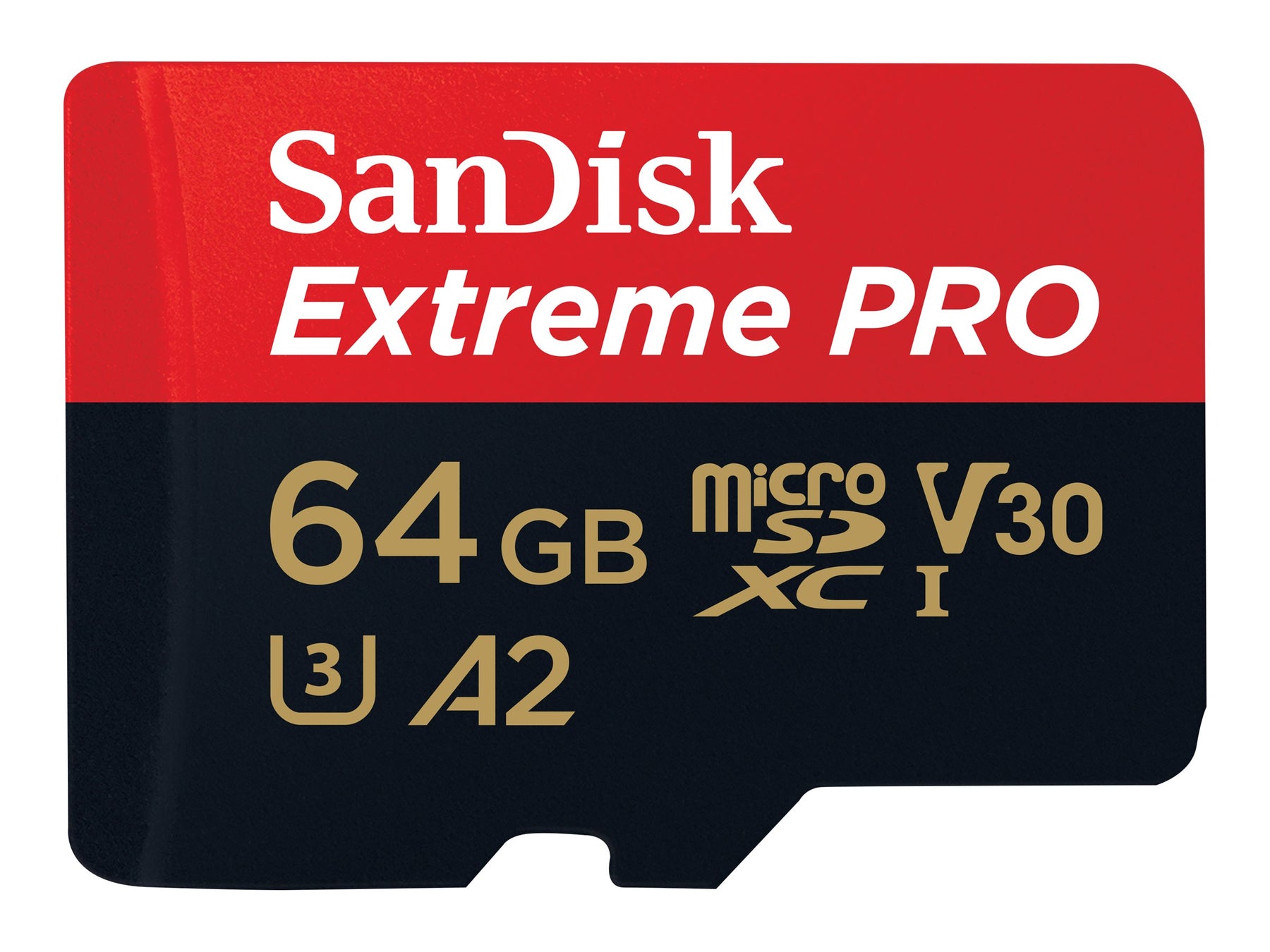 SanDisk Extreme Pro - Flash-Speicherkarte (microSDXC-an-SD-Adapter inbegriffen)