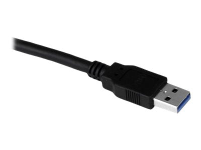 StarTech.com 1,5m SuperSpeed USB 3.0 Desktop Verlängerungskabel / Dockingkabel - Stecker / Buchse - Schwarz - USB-Verlängerungskabel - USB Typ A (W)