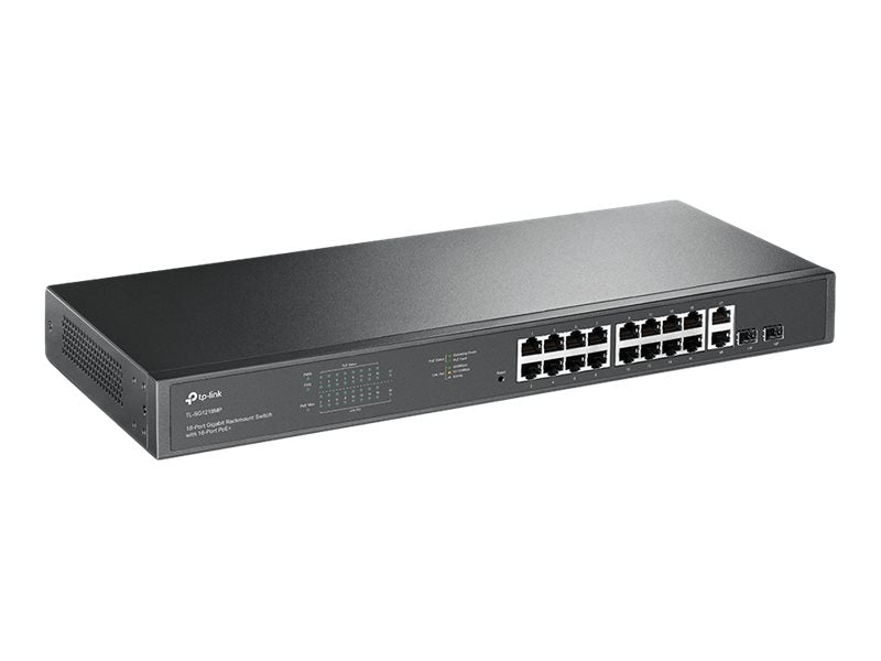 TP-LINK JetStream TL-SG1218MP V5 - Switch - 16 x 10/100/1000 (PoE+)