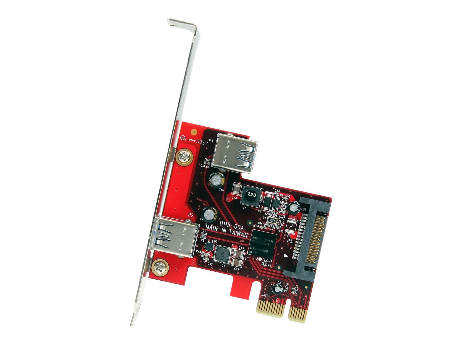 StarTech.com 2 Port USB 3.0 SuperSpeed PCI Express Schnittstellenkarte mit UASP Unterstützung