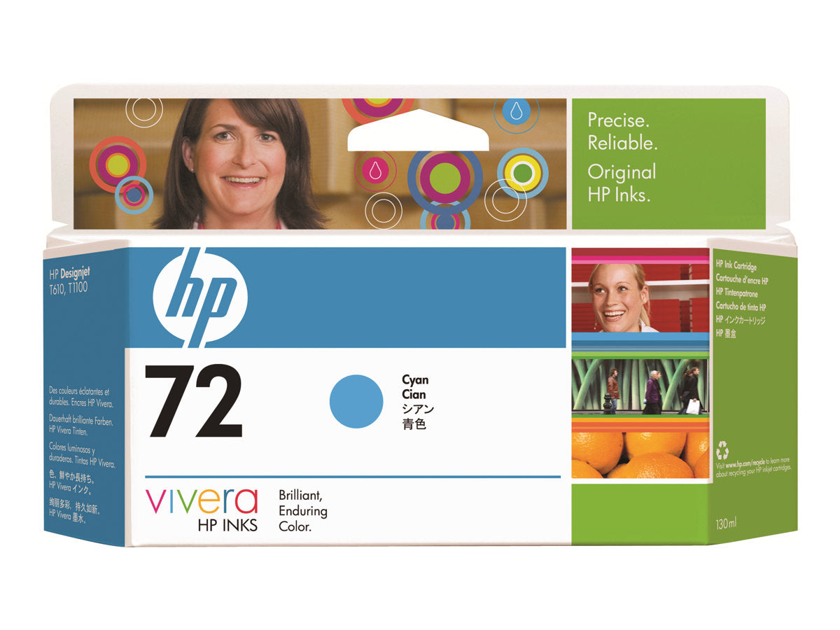 HP 72 - 130 ml - Cyan - original - DesignJet