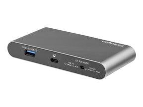 StarTech.com USB-C-Dock - USB-C Hub - 4K HDMI USB-C-Dockingstation -  Mini dock - Dual Monitor - 100W Power Delivery Passthrough -  GbE, 2 x USB-A Anschlüsse  - Multiport-Adapter (DK30C2HAGPD)