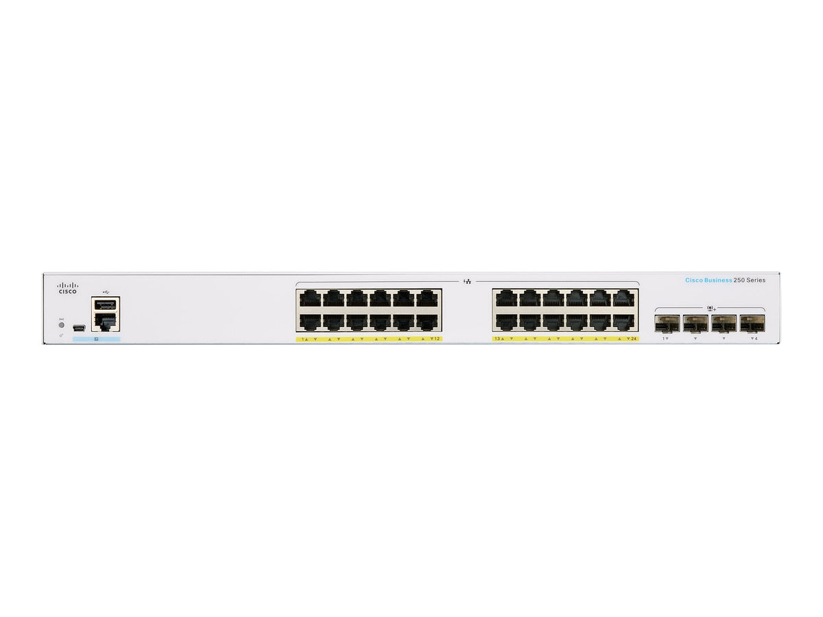 Cisco Business 250 Series CBS250-24T-4X - Switch