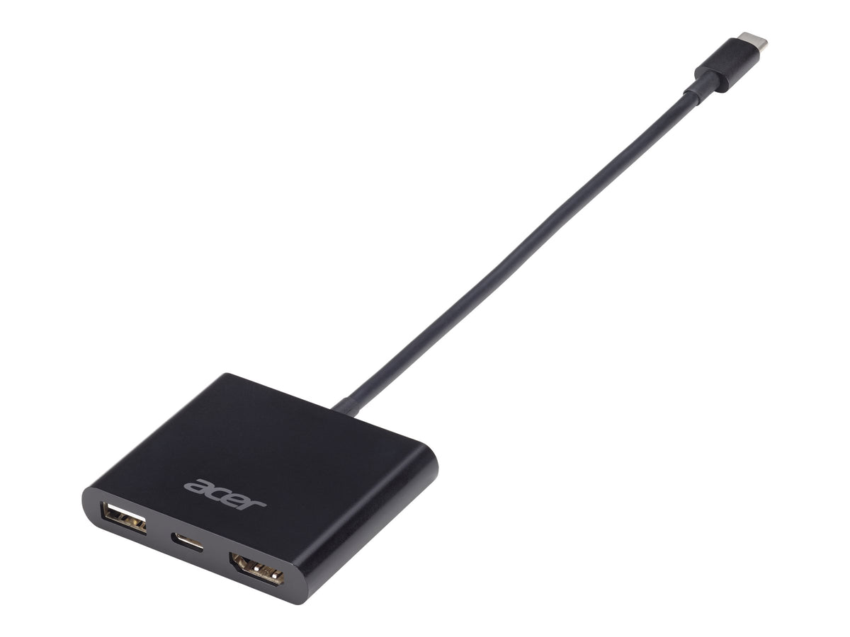 Acer Externer Videoadapter - USB-C - HDMI - Schwarz