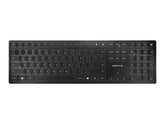 Cherry KW 9100 SLIM - Tastatur - kabellos - 2.4 GHz, Bluetooth 4.0