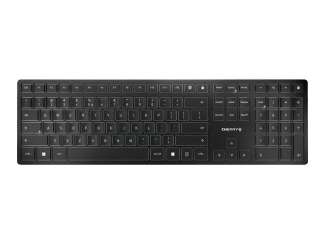 Cherry KW 9100 SLIM - Tastatur - kabellos - 2.4 GHz, Bluetooth 4.0