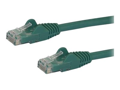 StarTech.com 1m Cat6 Gigabit UTP Patchkabel Snagless - Cat.6 RJ45 Netzwerkkabel mit Schutzmanschette - Grün - St/St - Patch-Kabel - RJ-45 (M)