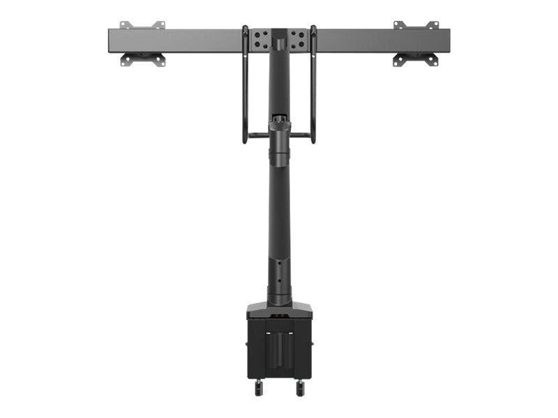 StarTech.com ARMSLMBARDUO Monitorhalterung (dual Monitor, Synchronisierte Höhenverstellung, Tischklemme, VESA)