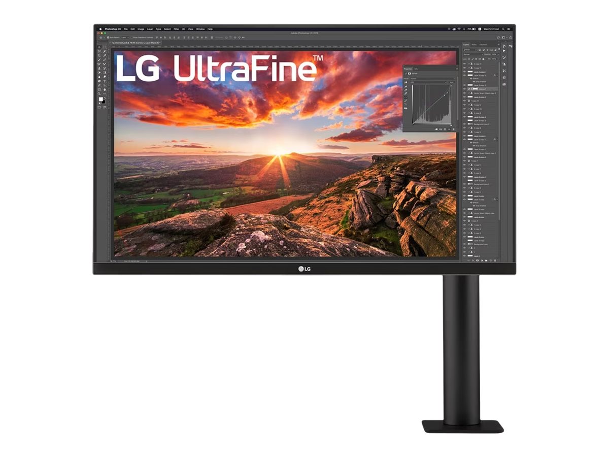 LG UltraFine Ergo 27UN880P-B - UN880P Series - LED-Monitor - 68 cm (27")