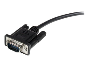 StarTech.com 1m DB9 Seriell RS232 Verlängerungskabel - RS 232 DB-9 Kabel Verlängerung- DB 9 (Stecker)