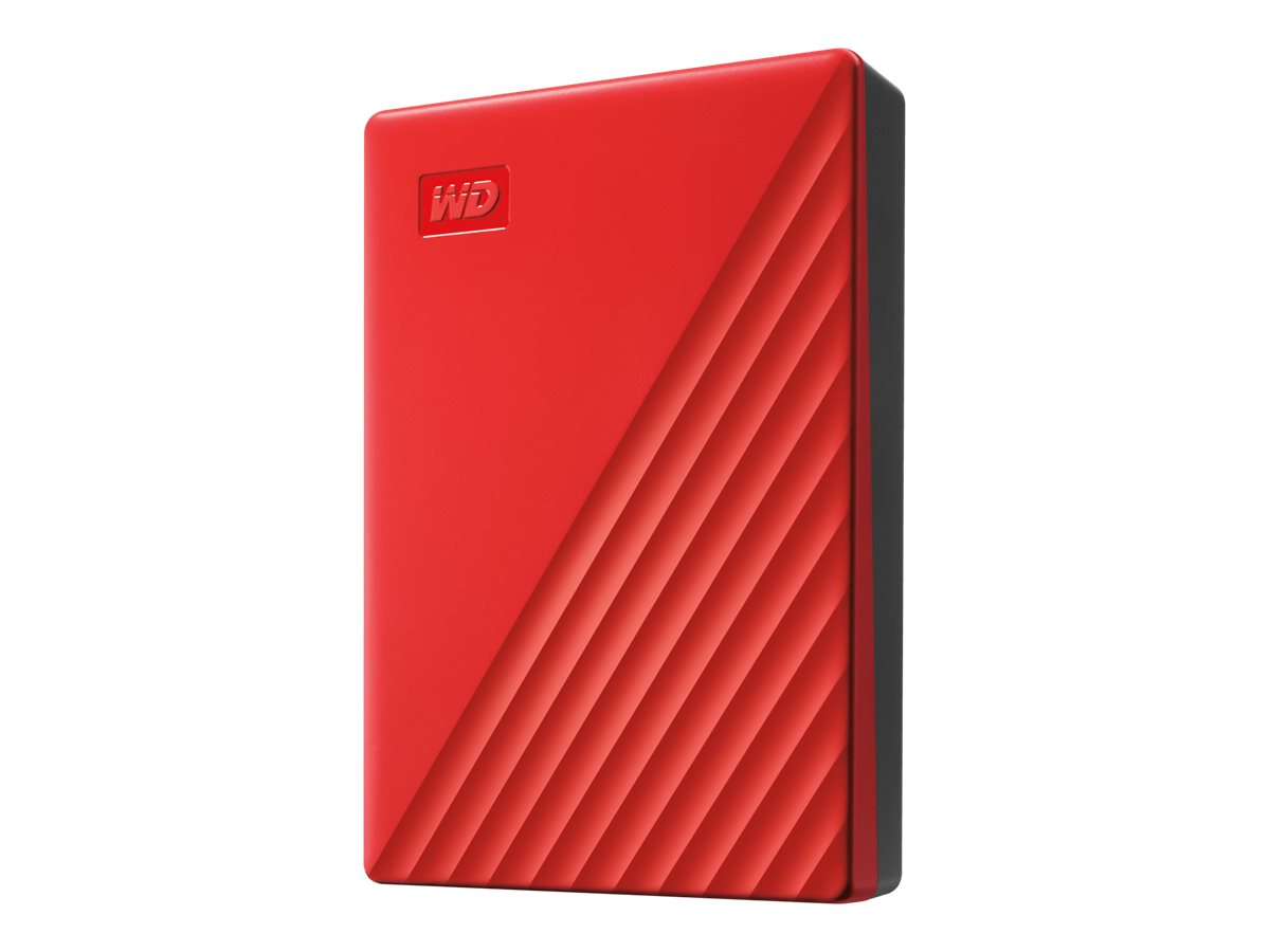 WD My Passport WDBPKJ0040BRD - Festplatte - verschlüsselt - 4 TB - extern (tragbar)