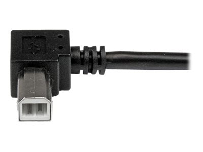 StarTech.com 3m USB 2.0 A auf B Kabel rechts gewinkelt - St/St - USB Druckerkabel - USB-Kabel - USB Typ B (M)