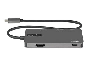 StarTech.com USB-C Multiport Adapter - USB-C auf 4K-HDMI, 100W PD Pass-Through, SD-/MicroSD-Steckplatz -  USB-C-Mini-Dock - 30 cm langes Kabel (DKT30CHSDPD)