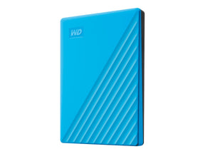 WD My Passport WDBYVG0020BBL - Festplatte - verschlüsselt - 2 TB - extern (tragbar)