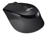 Logitech M330 SILENT PLUS - Maus - 3 Tasten - kabellos - 2.4 GHz - kabelloser Empfänger (USB)