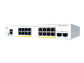 Cisco Catalyst 1000-16T-2G-L - Switch - managed - 16 x 10/100/1000 + 2 x Gigabit SFP (Uplink)