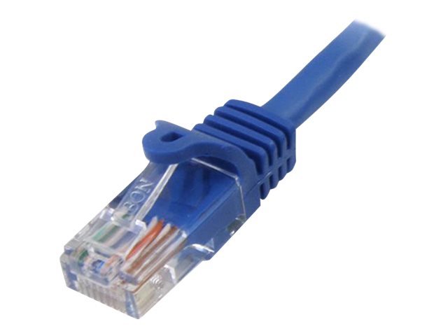 StarTech.com 2m Cat5e RJ45 UTP Netzwerkkabel Snagless - Cat 5e Patchkabel - Blau - Stecker / Stecker - Patch-Kabel - RJ-45 (M)