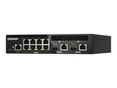 QNAP QSW-M2108R-2C - Switch - managed - 8 x 2.5GBase-T + 2 x combo 10 Gigabit SFP+/RJ-45