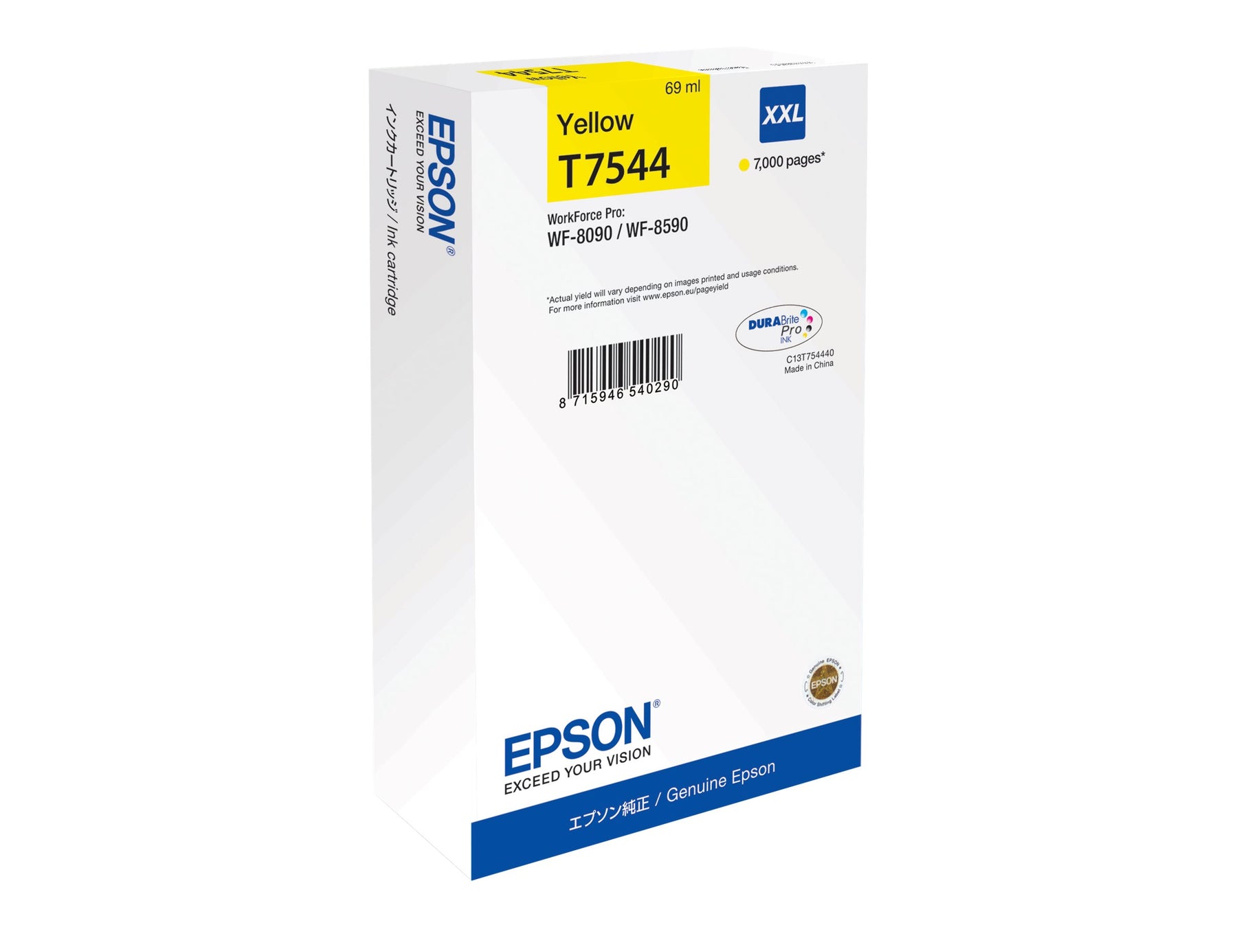 Epson T7544 - 69 ml - Größe XXL - Gelb - Original