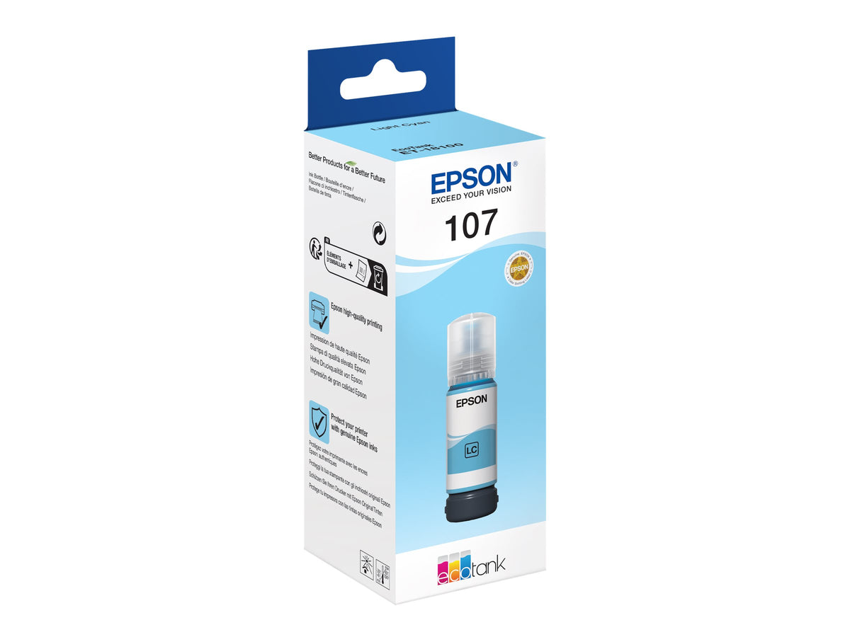 Epson EcoTank 107 - 70 ml - hell Cyan - original