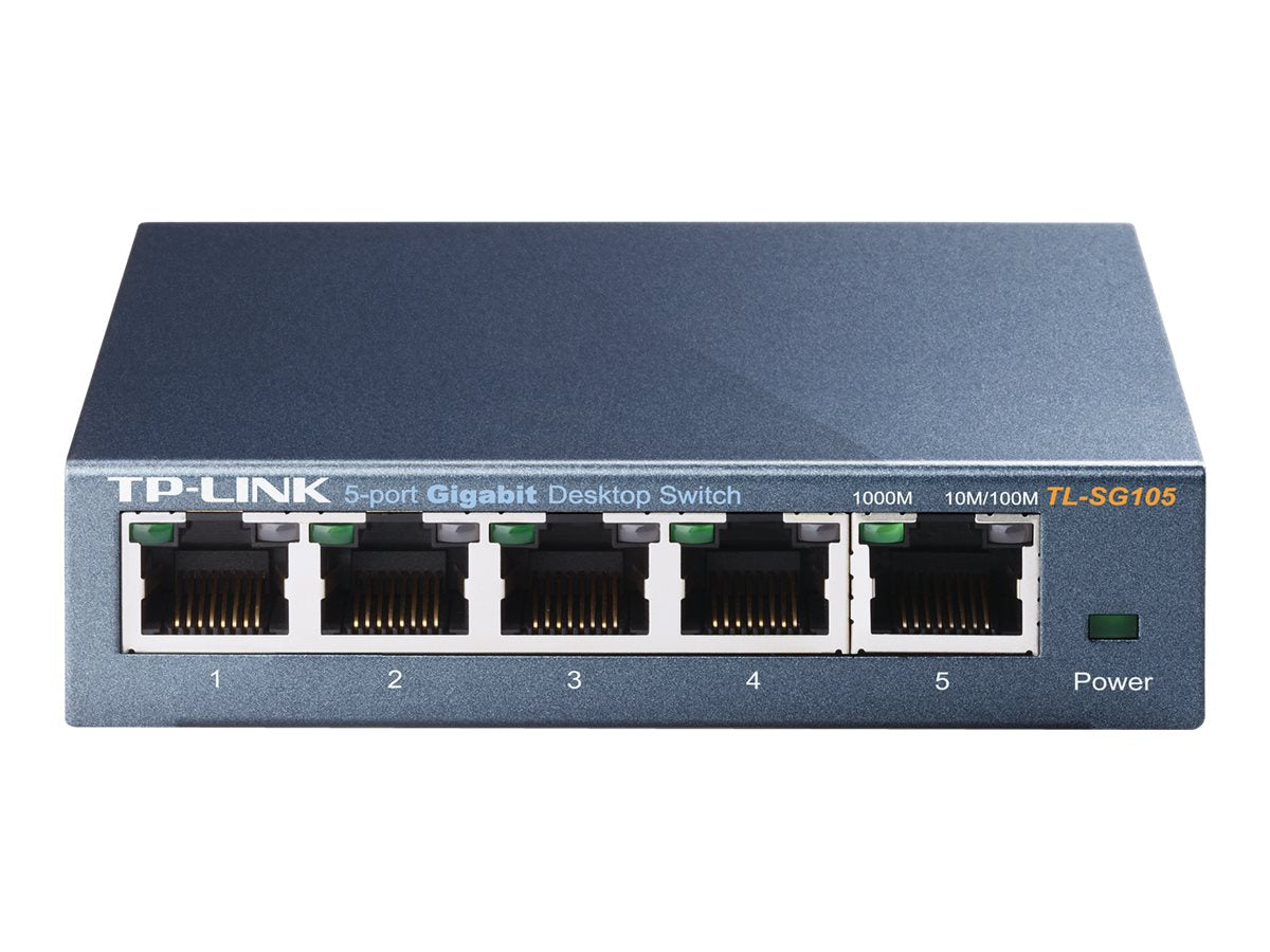 TP-LINK TL-SG105 5-Port Metal Gigabit Switch