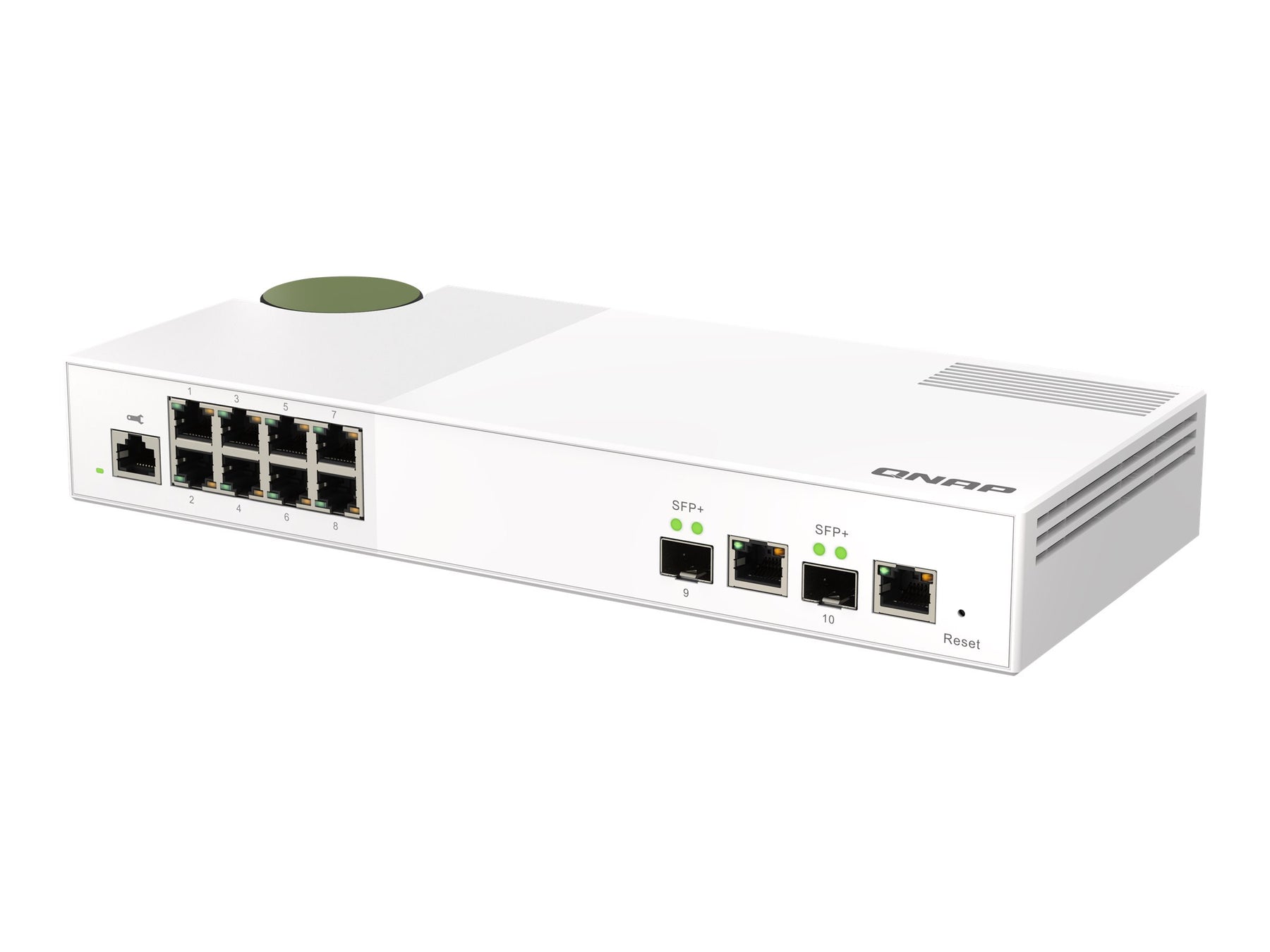 QNAP QSW-M2108-2C - Switch - managed - 2 x 10 Gigabit SFP+ + 8 x 2.5GBase-T