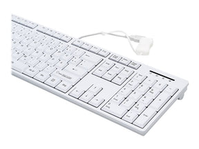 GETT CleanType Easy Basic TKL-105-GCQ-IP68-KGEH-WHITE-USB-DE