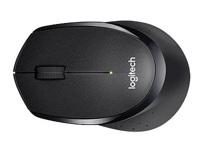 Logitech B330 Silent Plus - Maus - optisch - 3 Tasten - kabellos - 2.4 GHz - kabelloser Empfänger (USB)