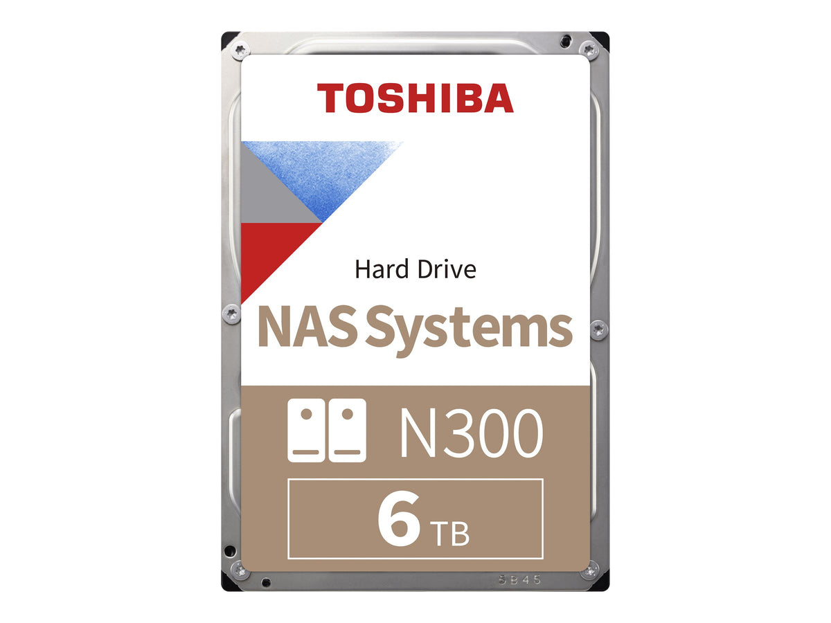 Toshiba N300 NAS - Festplatte - 6 TB - intern - 3.5" (8.9 cm)