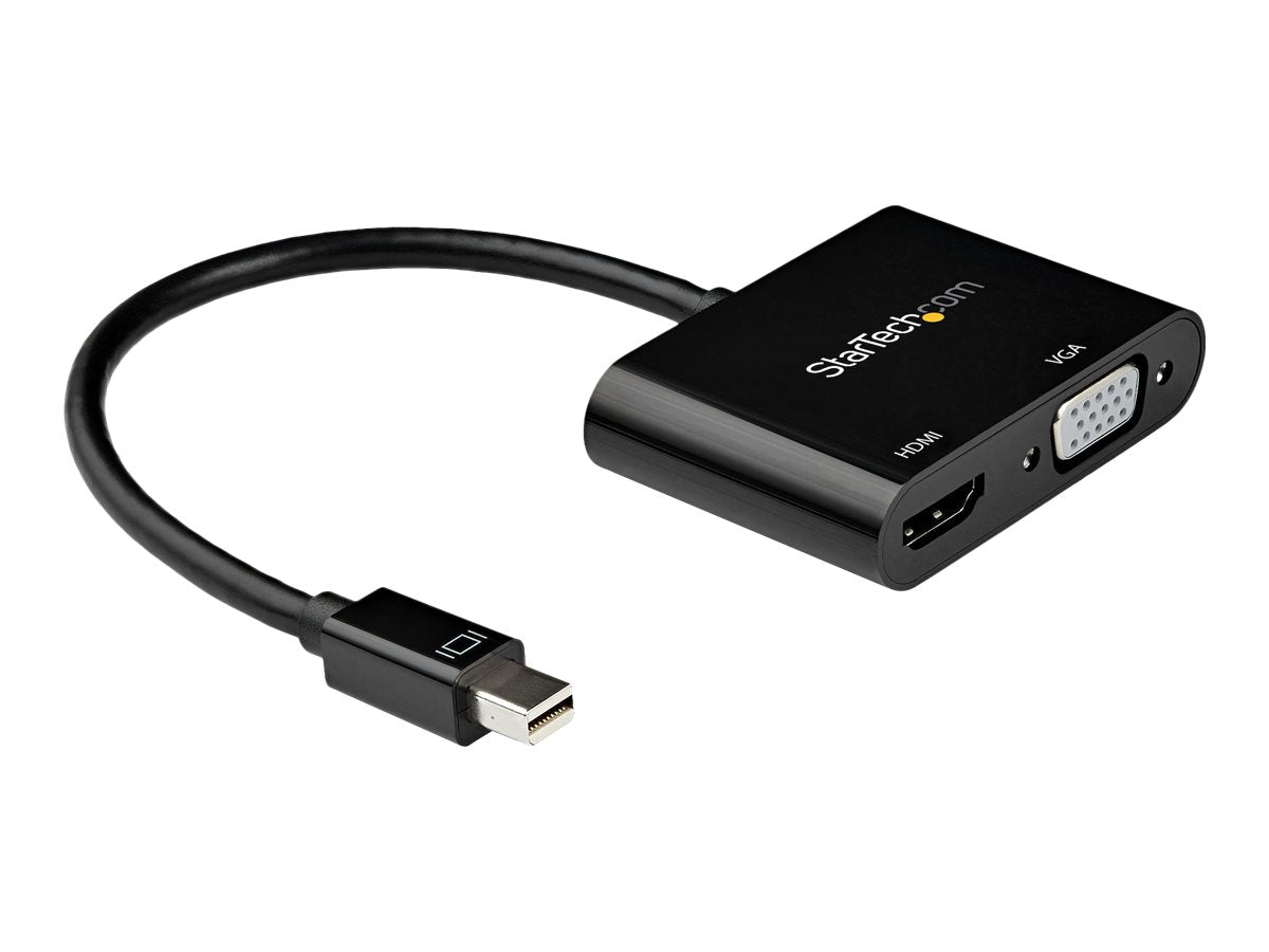 StarTech.com Mini DisplayPort to HDMI VGA Adapter, mDP 1.2 HBR2 to HDMI 2.0 (4K 60Hz)