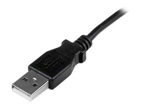 StarTech.com 1m USB auf Mini USB Anschlusskabel 90° gewinkelt - USB A zu Mini B Kabel - 1 x USB A (St)