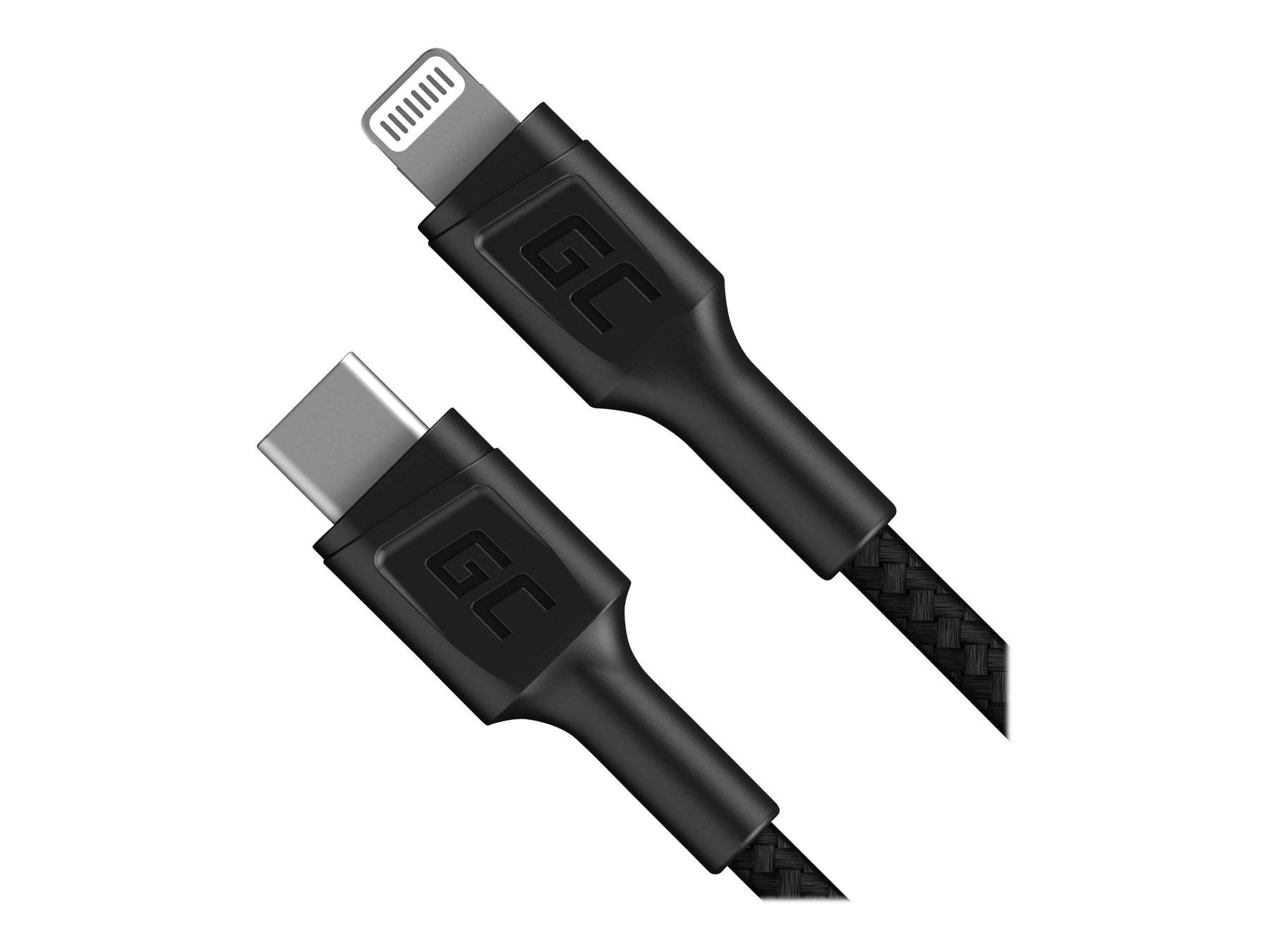 Green Cell Stream - Lightning-Kabel - 24 pin USB-C männlich zu Lightning männlich