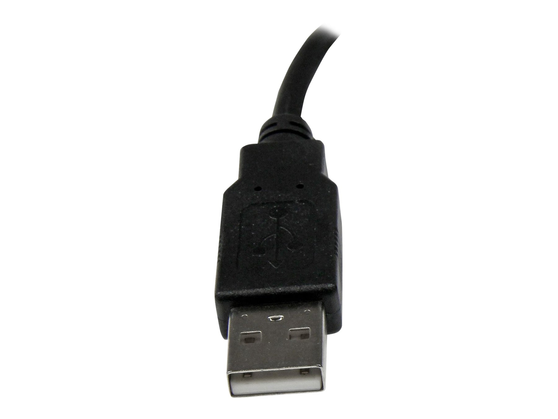 StarTech.com USB 2.0 Verlängerung 15cm - USB-A Verlängerungskabel Stecker auf Buchse - Schwarz - USB-Verlängerungskabel - USB (M)