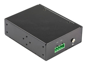 StarTech.com Industrial Gigabit Ethernet PoE Injector - 30W 802.3at PoE + Midspan 48V-56VDC Hutschiene Power over Ethernet Adapter - -40&deg;C bis 75&deg;C - Kameras/Sensoren/WLAN Zugang (POEINJ30W)