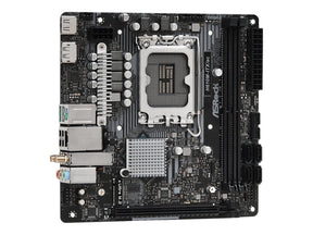 ASRock H610M-ITX/ac - Motherboard - Mini-ITX - LGA1700-Sockel - H610 Chipsatz - USB 3.2 Gen 1 - Bluetooth, Gigabit LAN, Wi-Fi - Onboard-Grafik (CPU erforderlich)