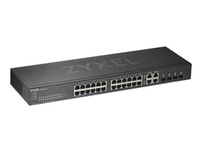 ZyXEL GS1920-24v2 - Switch - Smart - 24 x 10/100/1000 + 4 x Kombi-Gigabit-SFP