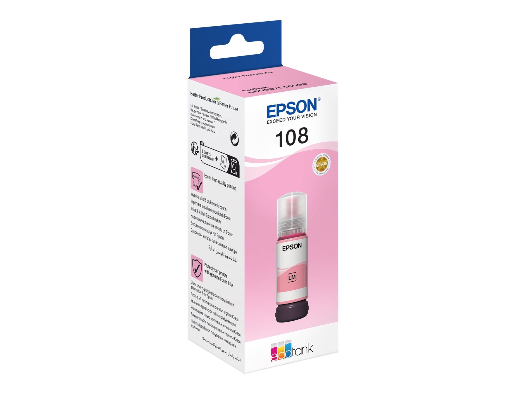 Epson EcoTank 108 - 70 ml - hellmagentafarben