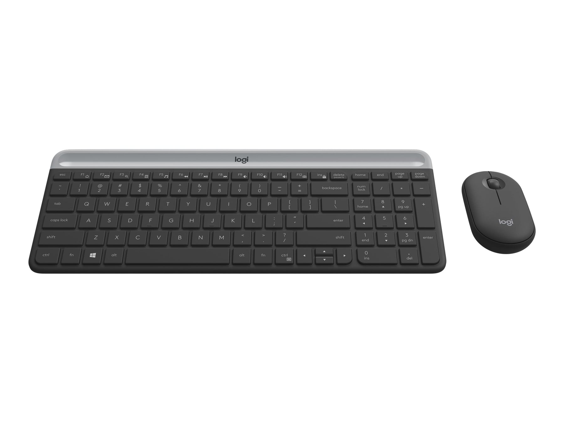 Logitech Slim Wireless Combo MK470 - Tastatur-und-Maus-Set