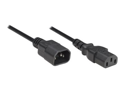 Manhattan Power Cord/Cable, C14 Male to C13 Female (kettle lead)