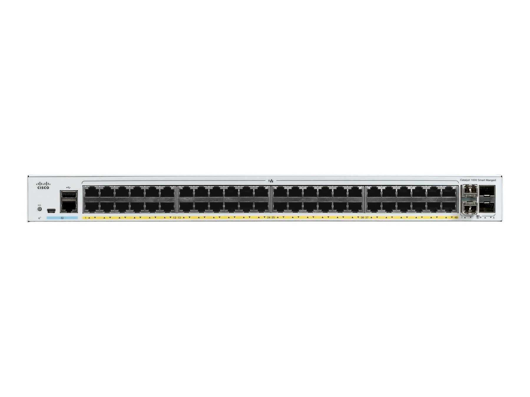 Cisco Catalyst 1000-48FP-4G-L - Switch - managed - 48 x 10/100/1000 (PoE+)