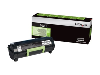 Lexmark 502HE - Hohe Ergiebigkeit - Schwarz - Original